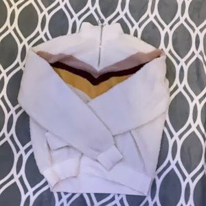 This jacket is nice for a chilly day and keeps you warm.